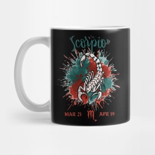 Perfect gift for a Scorpio Mug